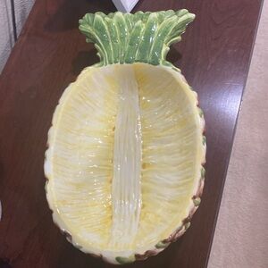 Rare Find, Ceramic Pineapple Serving Bowl